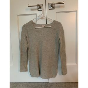 J. Crew Knit V-neck Sweater Tunic
